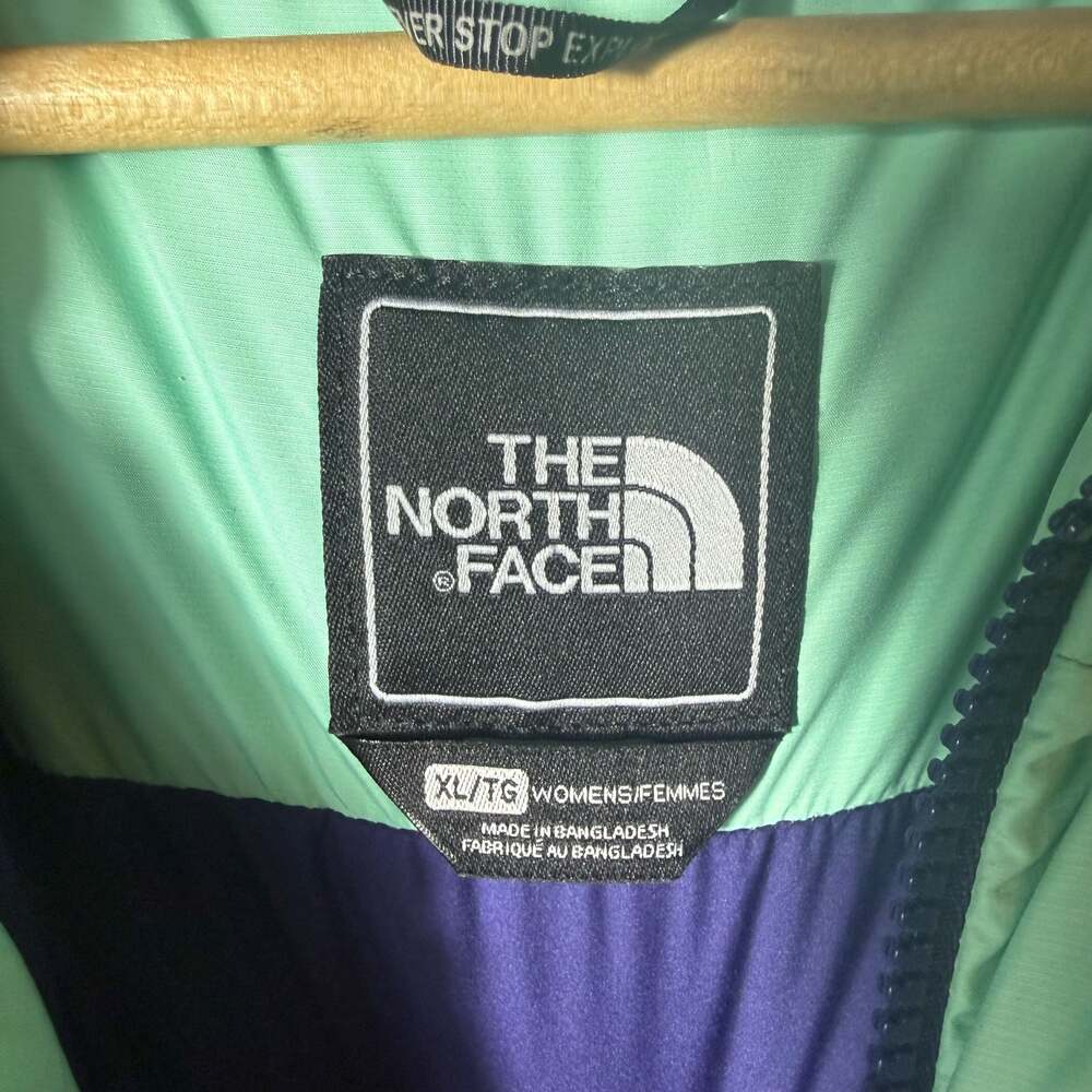 The North Face 700 Fill Down Puffer Vest Women's XL Mint Green - Picture 5 of 7